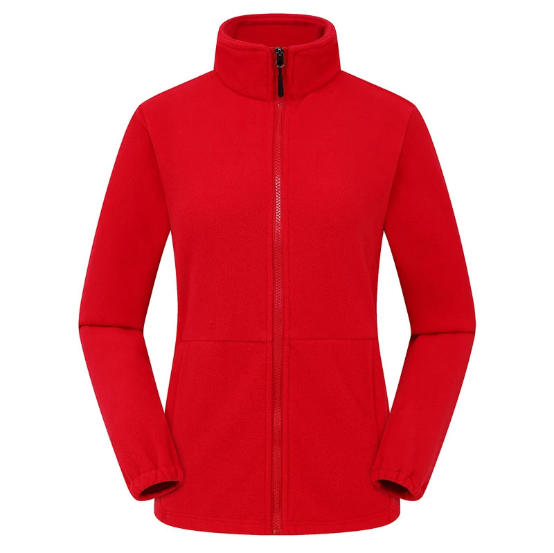 Men's Softshell Fleece Jacket — Windproof Outdoor Jacket — Men Brown