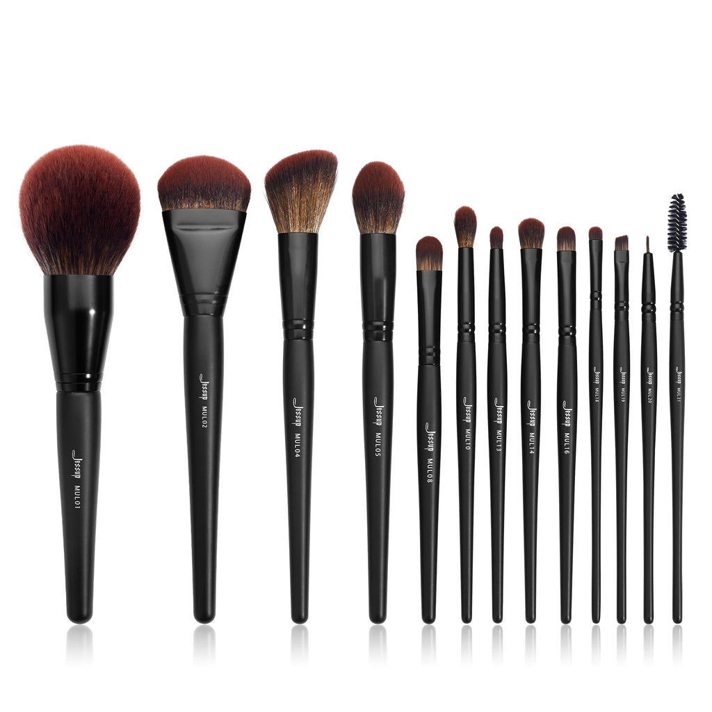 Jessup Makeup Brush Set — T300 — 13 Pieces