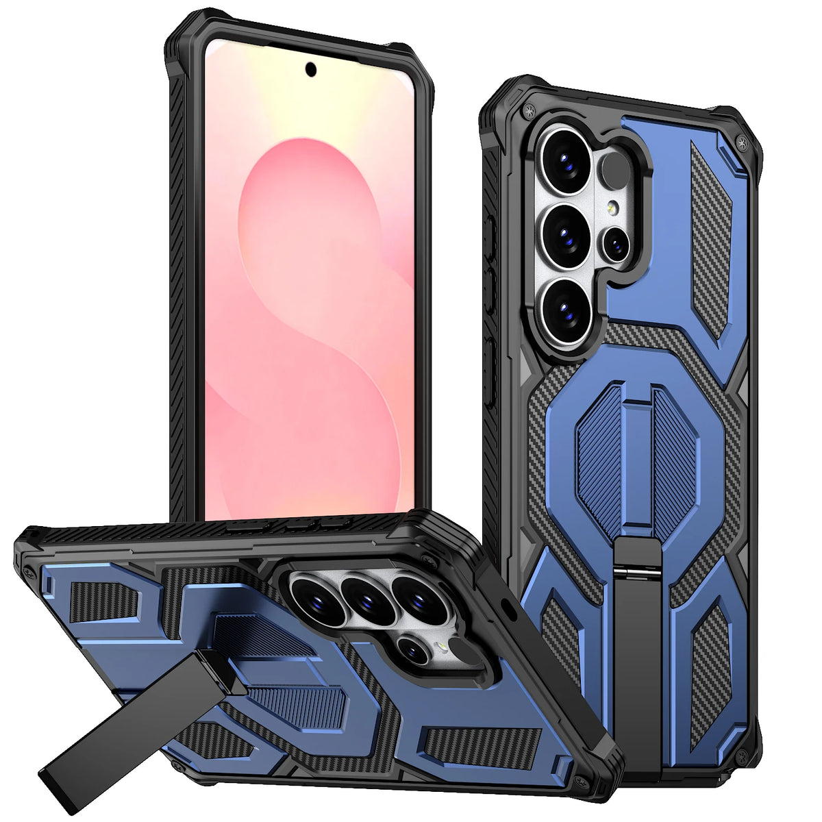 Rugged Galaxy S25 case — Blue