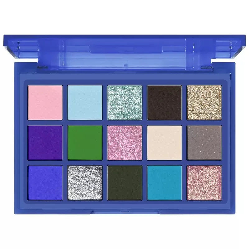 UCANBE 15-Shade Eyeshadow Palette — Mermaid Tears