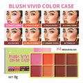 8-Pan Cream Face Palette — 4Blush