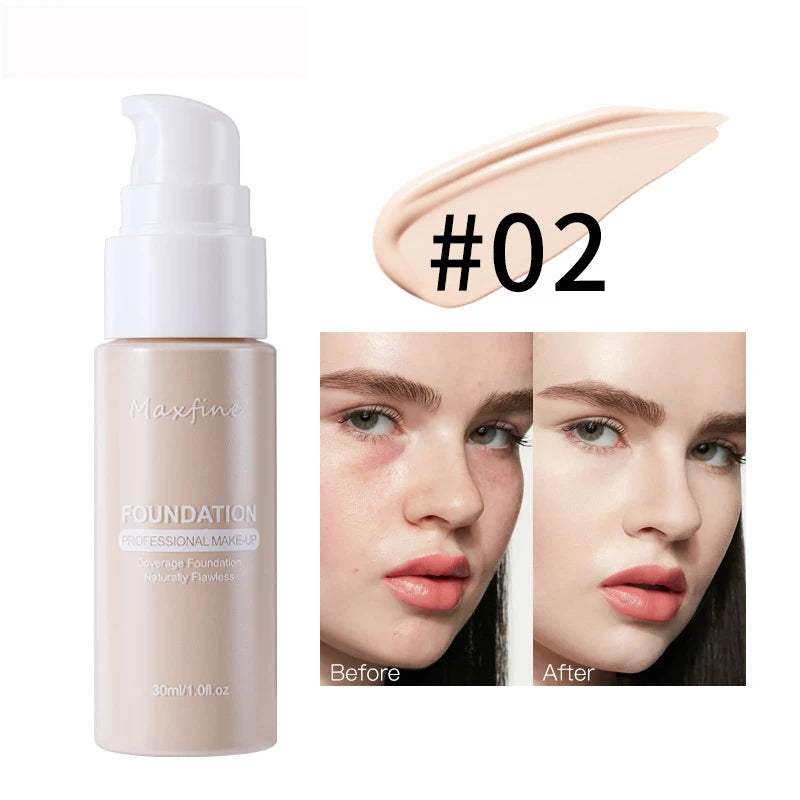 MAXFINE liquid foundation — Shade 02