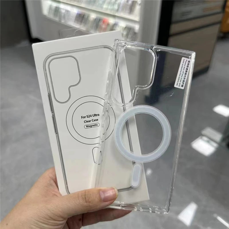 MagSafe clear case for Samsung Galaxy S26