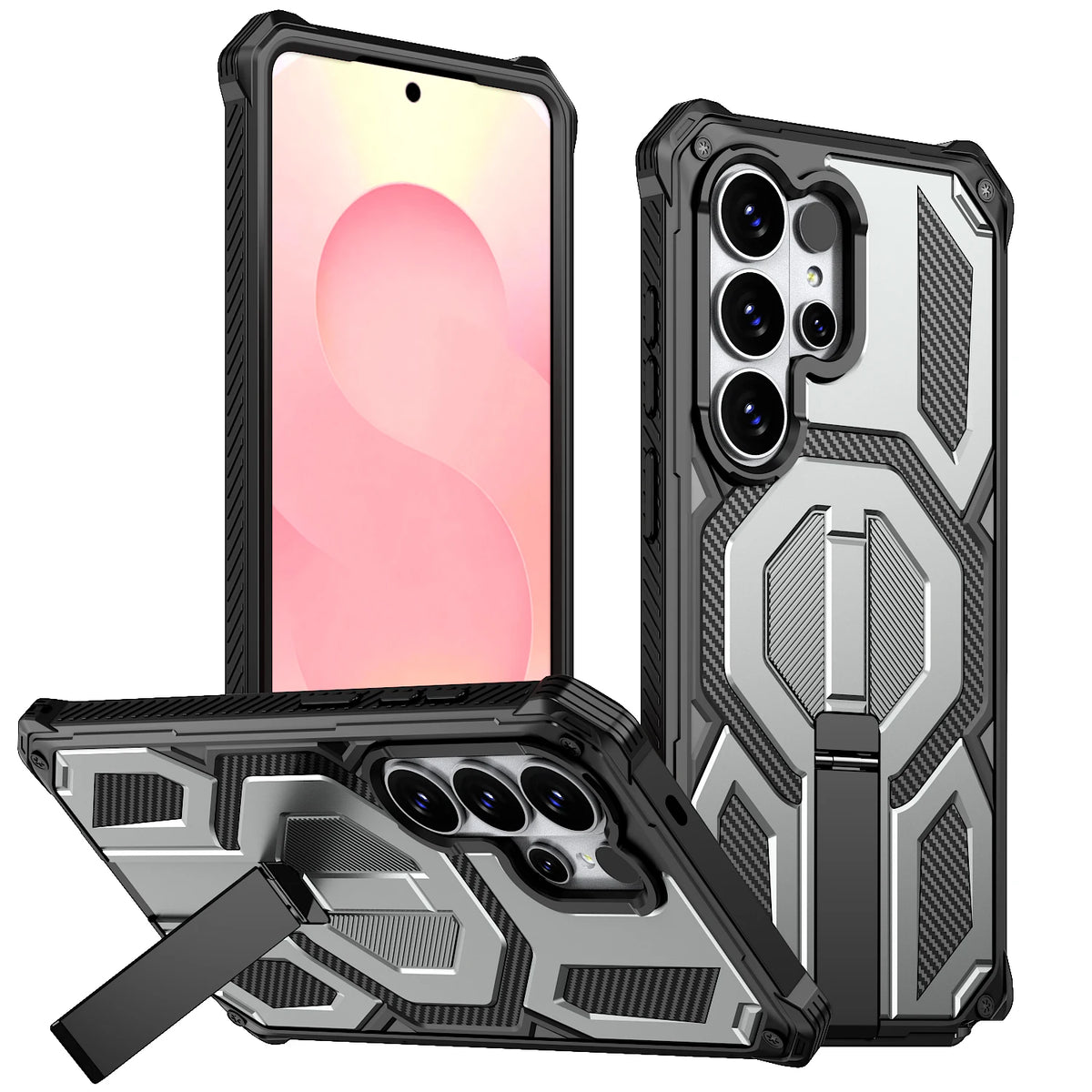 Rugged Galaxy S25 case — Grey