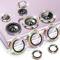 Metal lens protector rings — Diamond Colorful