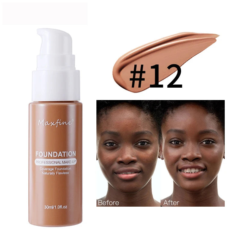 MAXFINE liquid foundation — Shade 12