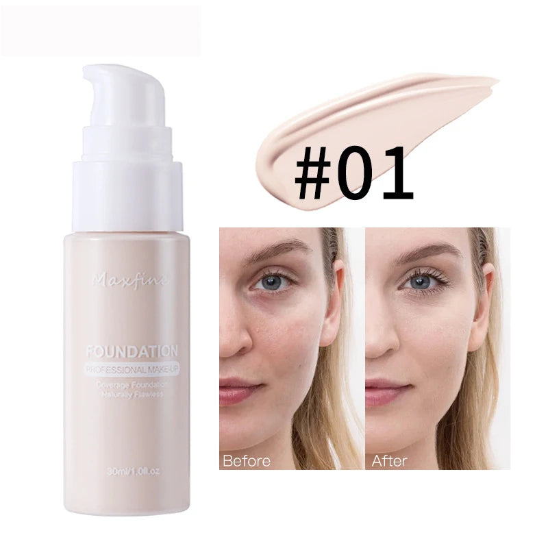 MAXFINE liquid foundation — Shade 01