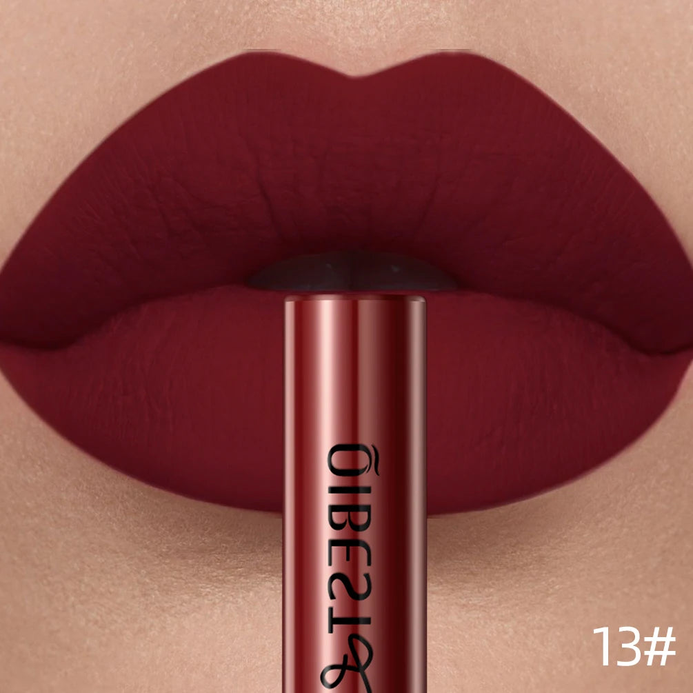 QIBEST Velvet Matte Liquid Lipstick — Shade 05