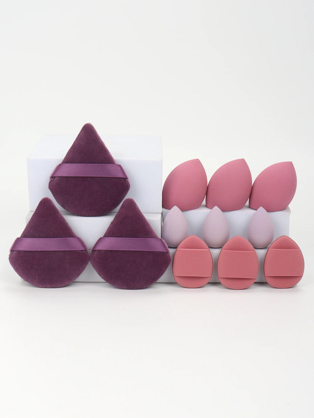12-piece makeup sponge set — C