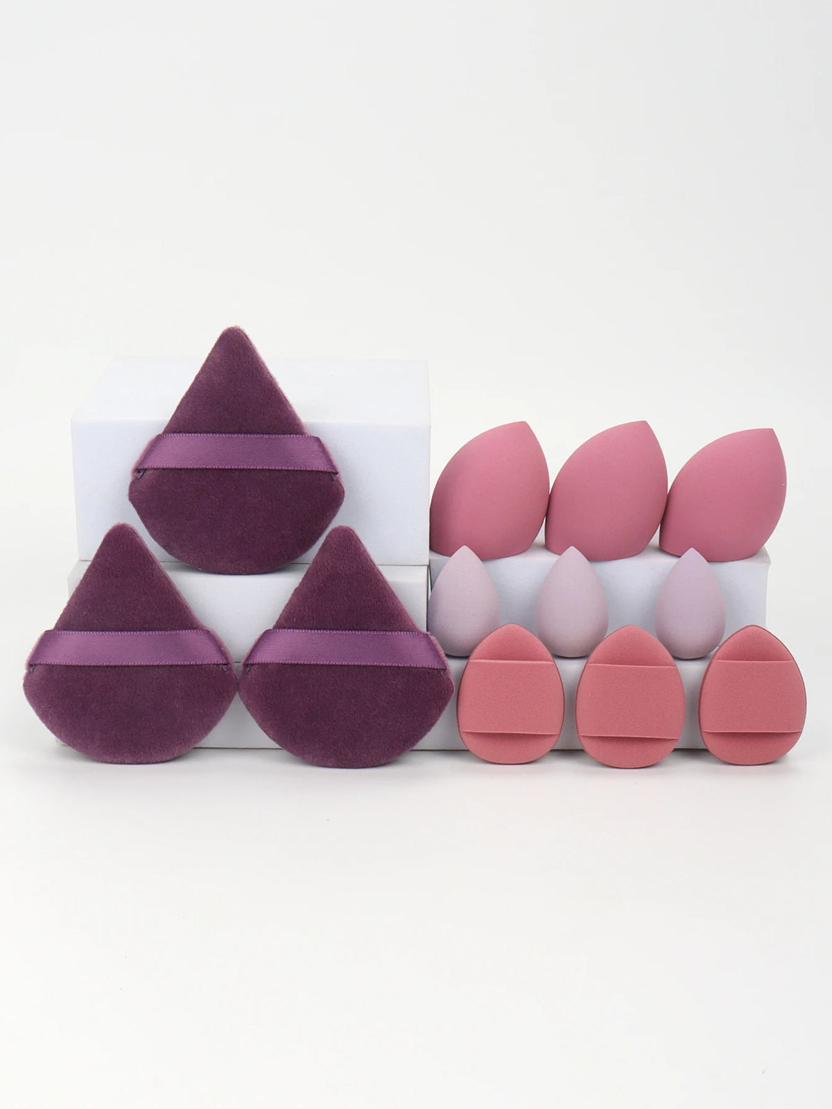 12-piece makeup sponge set — C