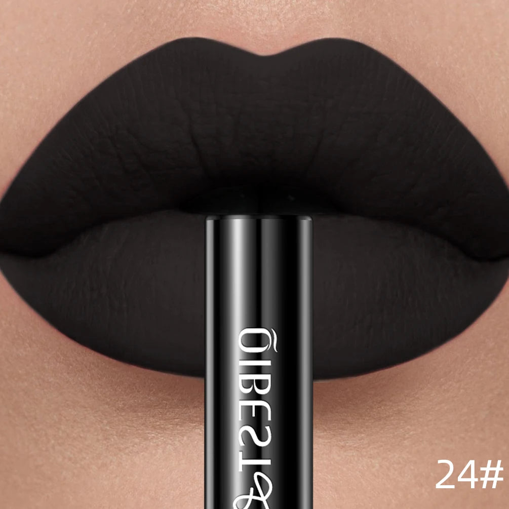 QIBEST Velvet Matte Liquid Lipstick — Shade 07