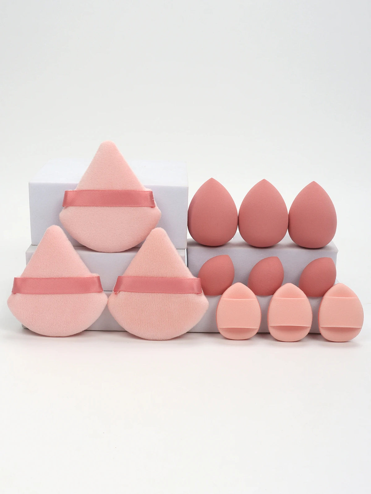 12-piece makeup sponge set — B