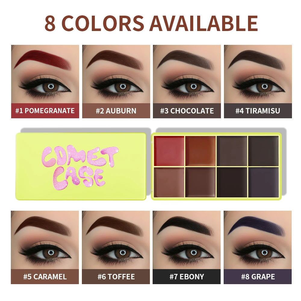 8-Pan Cream Face Palette — 2Eyebrow Cream