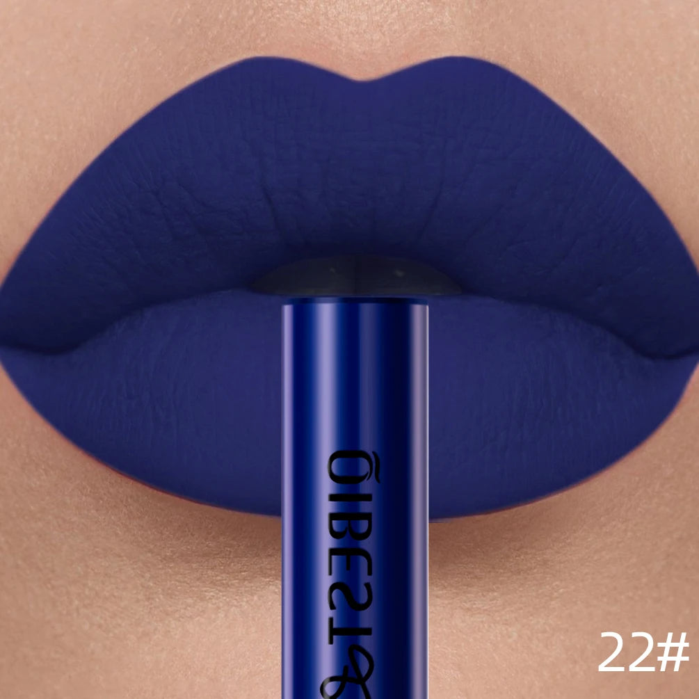 QIBEST Velvet Matte Liquid Lipstick — Shade 21