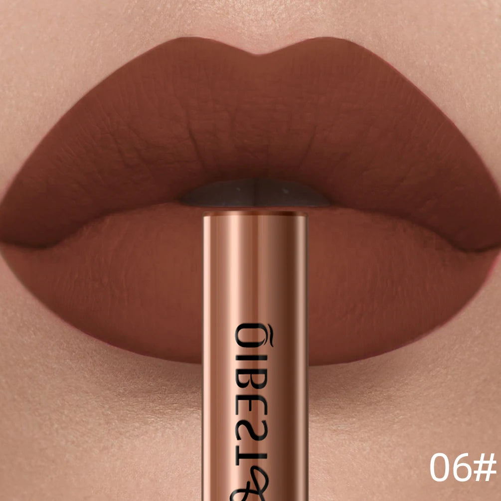 QIBEST Velvet Matte Liquid Lipstick — Shade 04