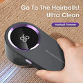 Electric lint remover with LED display