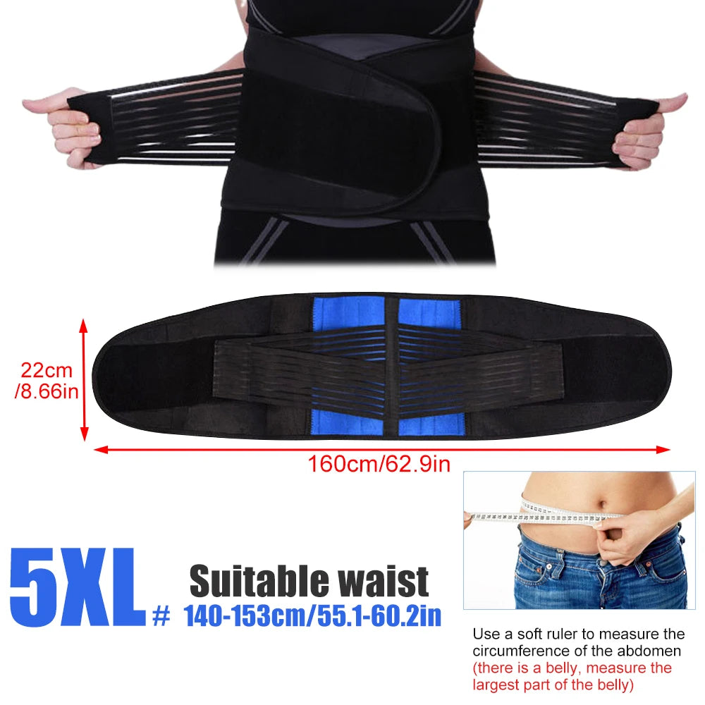 Breathable nylon mesh wrap detail of the men's adjustable waist trimmer belt